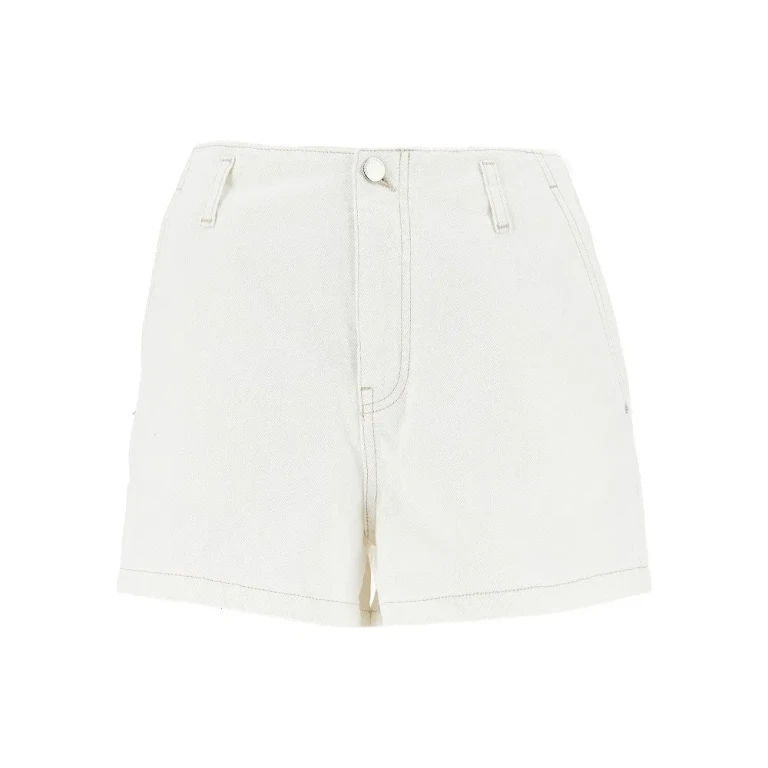 EMPORIO ARMANI 'J1I' drill shorts Woman 25