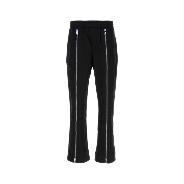 Black Nylon Pant Exterior: Pantaloni - Men