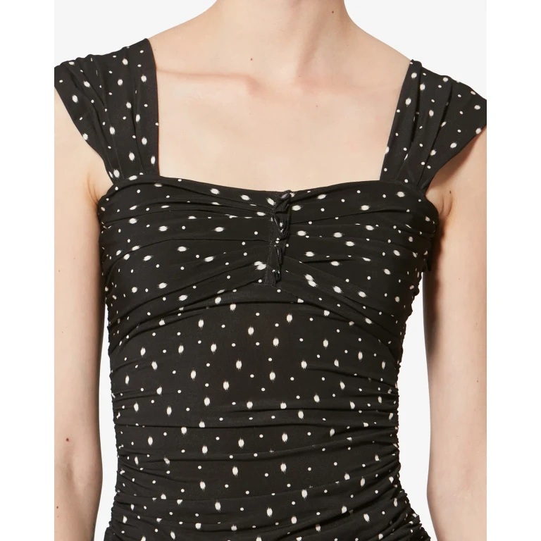 Top Gemina - Femme - Noir Et Écru - Taille 34 - Isabel Marant