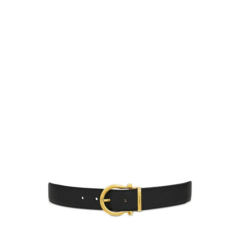 Ferragamo Gancini Reversible Leather Belt