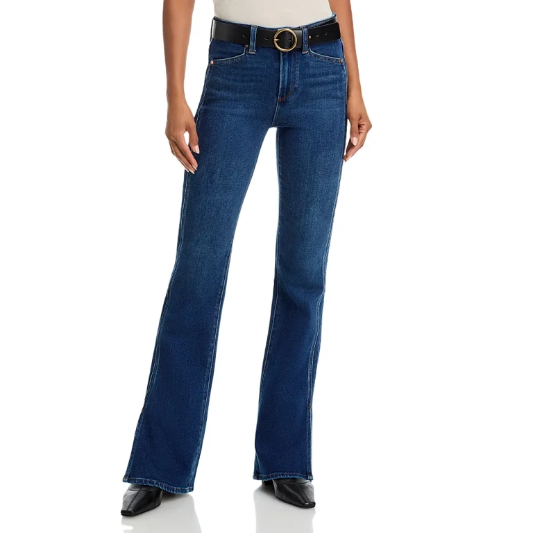 Paige Laurel Canyon High Rise Jeans in Desolate