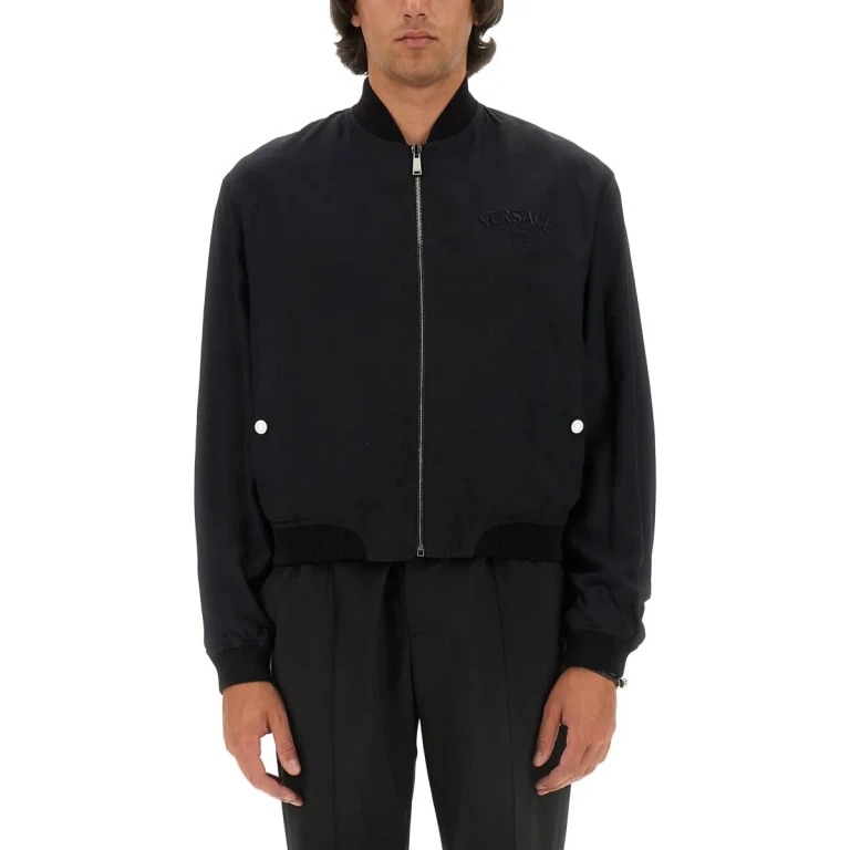 Versace Reversible Baroque Sea Jacket