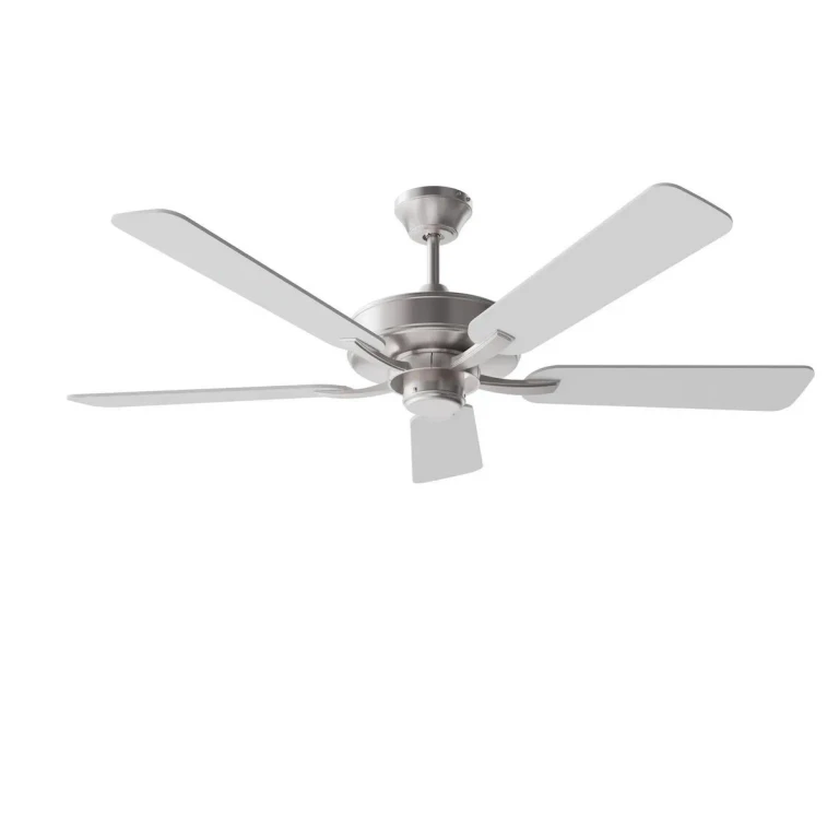 Satin Nickel 52" Ceiling Fan from the Sandberg Collection