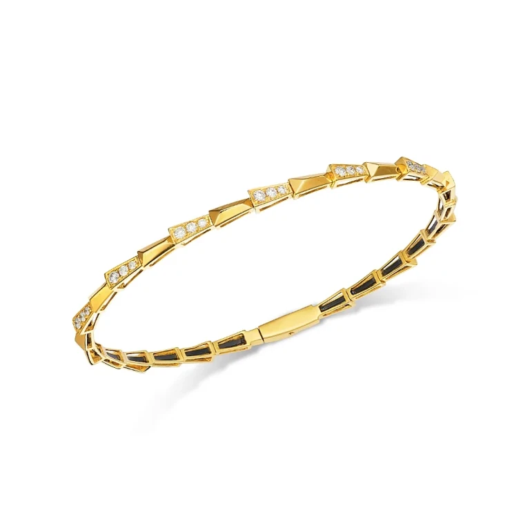 Diamond Bracelet in 14K Yellow Gold, 0.38 tcw