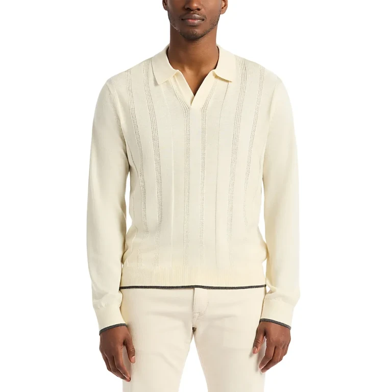 Robert Graham Fenmore Sweater Polo Shirt