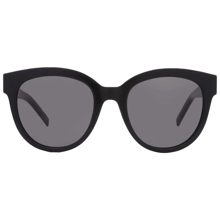 Saint Laurent Grey Round Ladies Sunglasses SL M29 003 52
