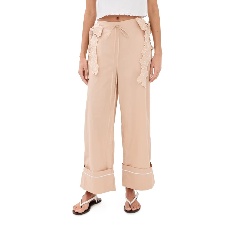 Kika Vargas Debra Pants Sand 0