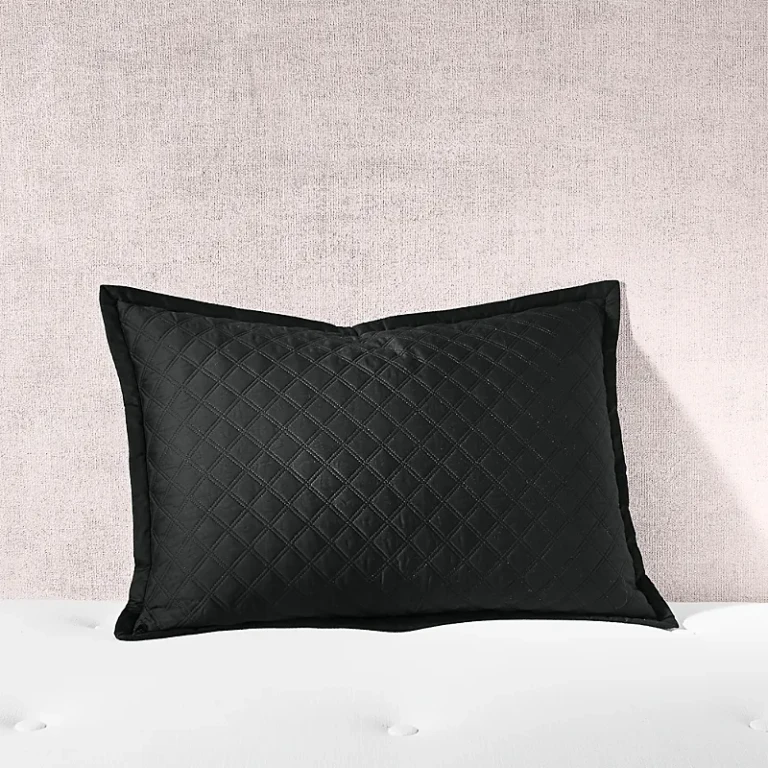 Hudson Park Double Diamond Quilted King Sham - Exclusive