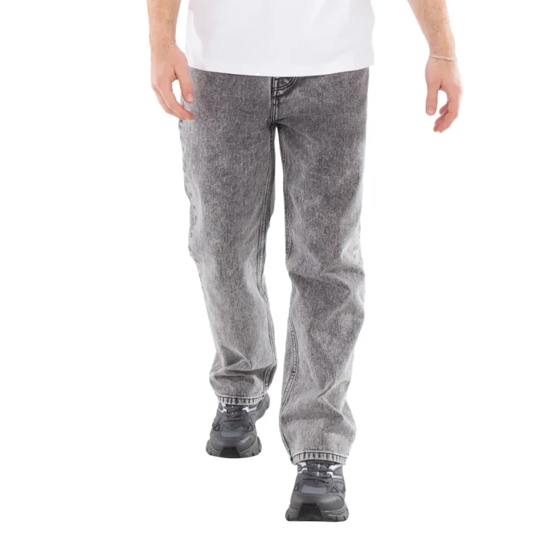 Drole De Monsieur Mens Grey Delave Le Jean