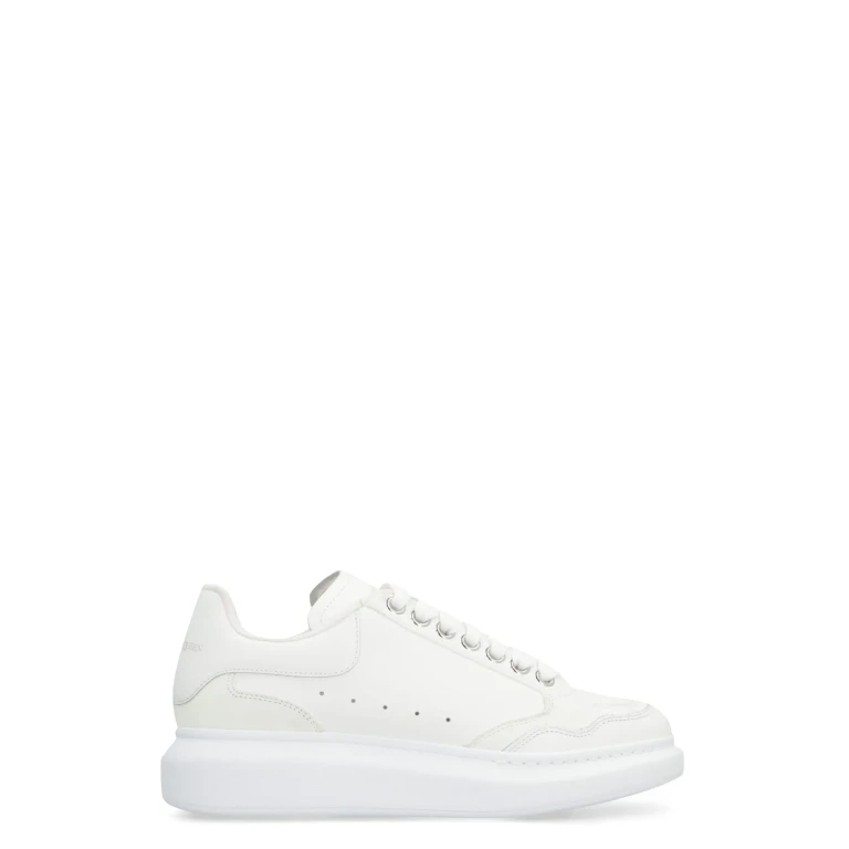 Alexander McQueen Larry Leather Low-top Sneakers
