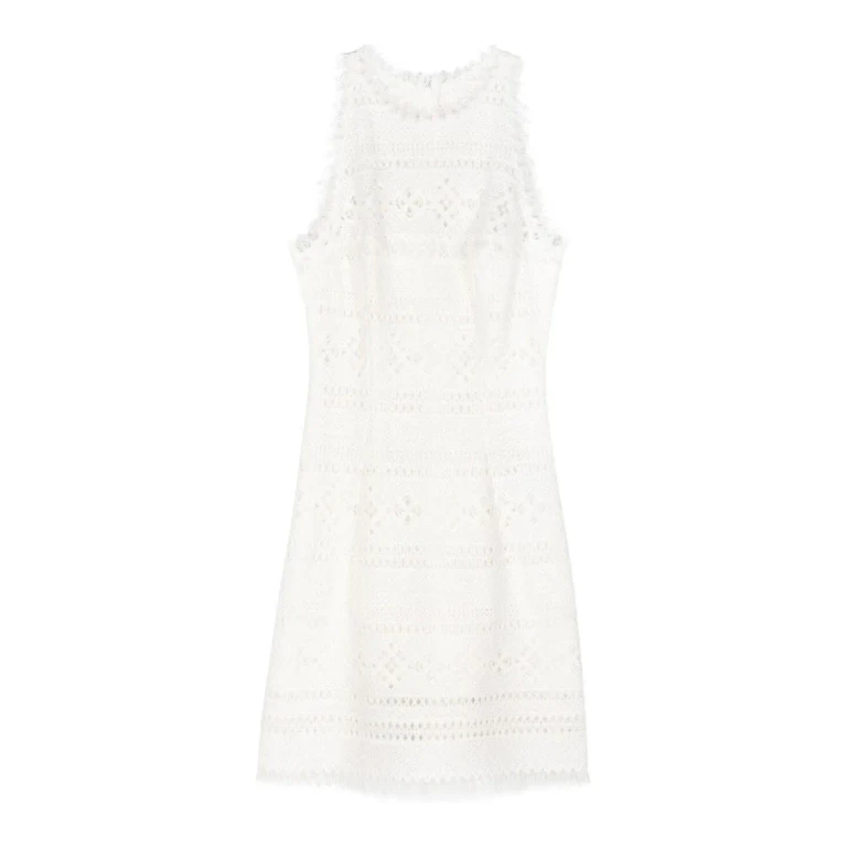 Ermanno Scervino Robe Au Genou - Noir