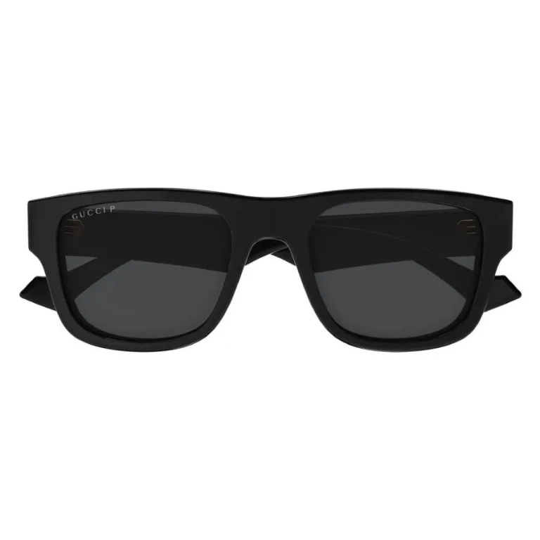 Gucci Polarized Grey Square Mens Sunglasses GG1427S 002 53