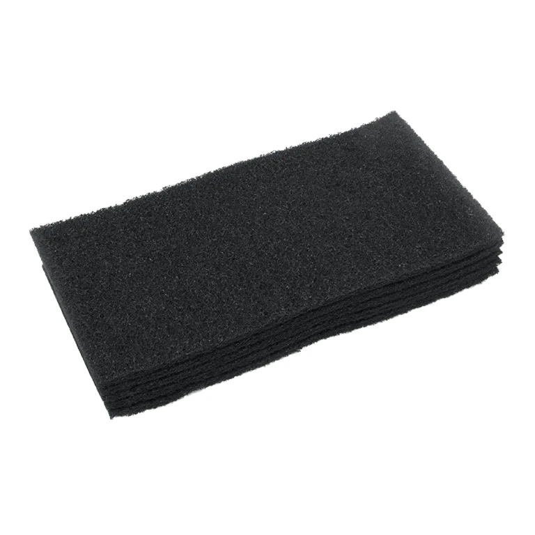 Nilfisk Replacement 14" x 20" Black Stripping Pads Pack of 5