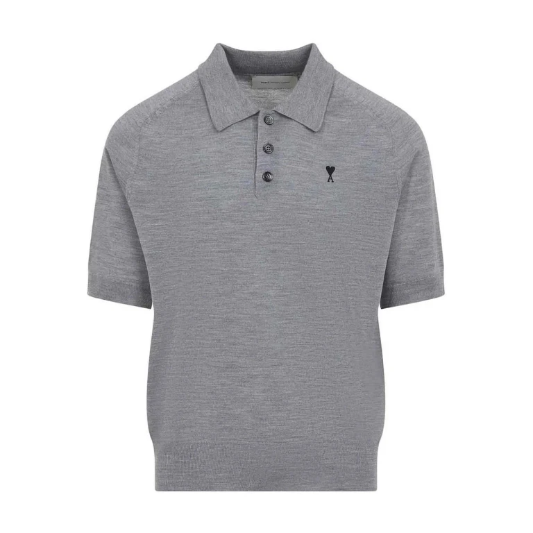 Ami Paris Polo - Gris