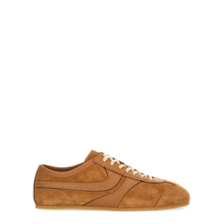 Santoni Suede Sneaker