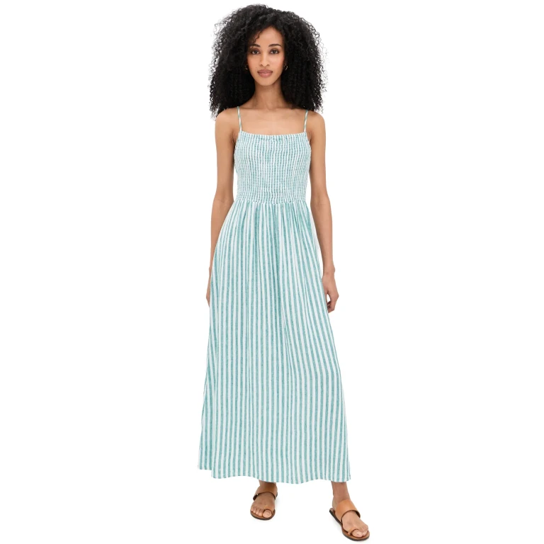 Z Supply Bayside Striped Dress La Palma L