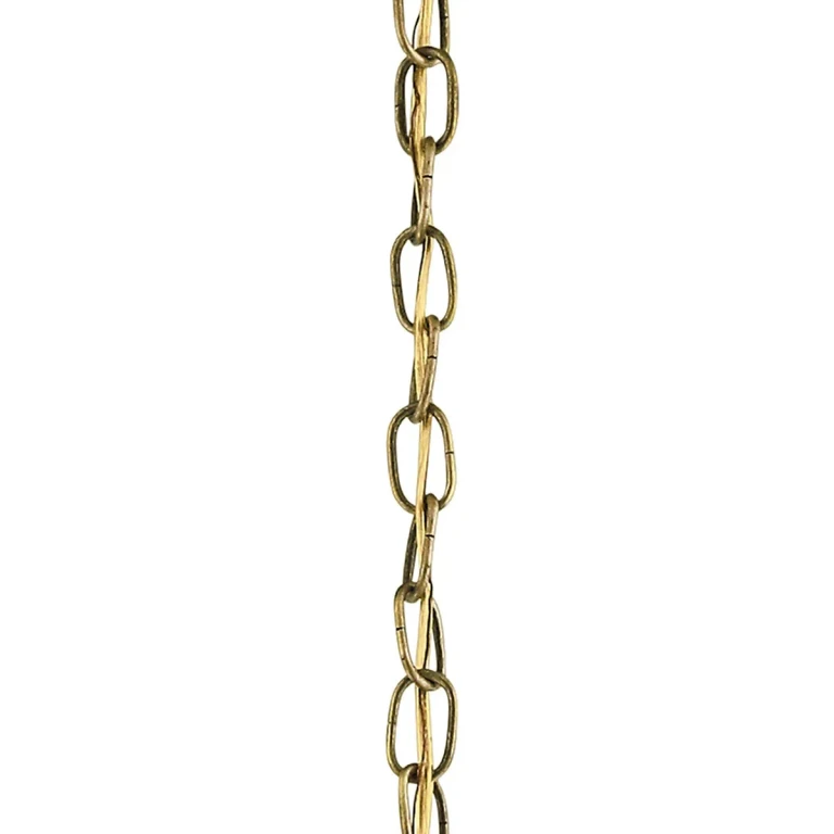 Accessory 36" Standard Gauge Chain in Natural Brass
