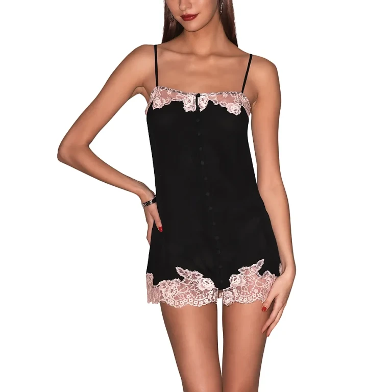 Fleur du Mal Lace Applique Slip