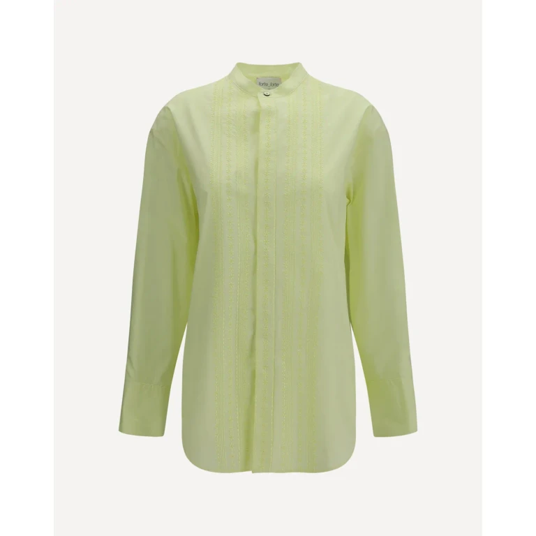 FORTE_FORTE Les Fleurs embroidery Shirt Female 0