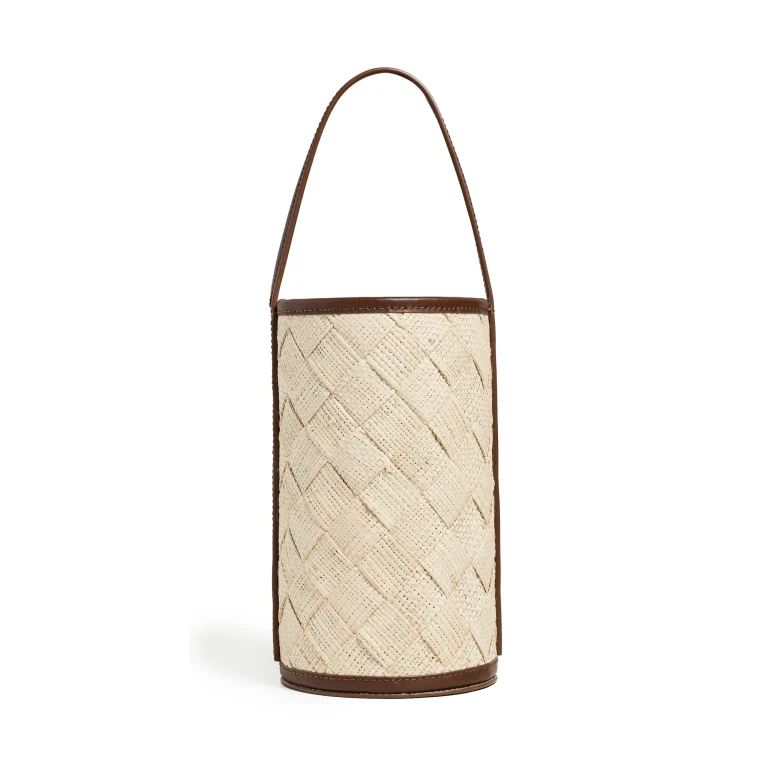 Poolside Bags The Cylinder Bag Natural One Size