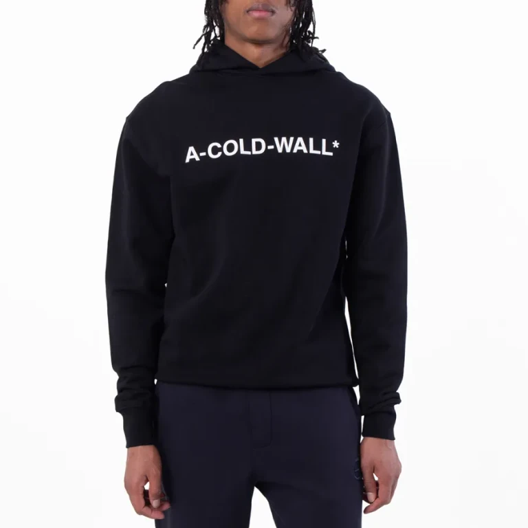 A Cold Wall Essential Logo Cotton Hoodie