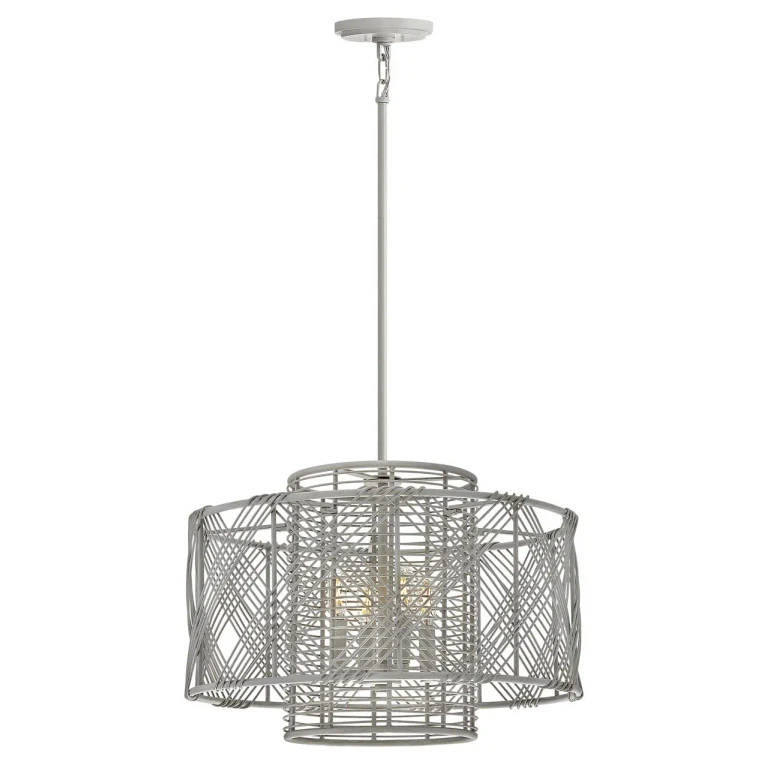 Light Ashwood LED Pendant from the Nikko Collection
