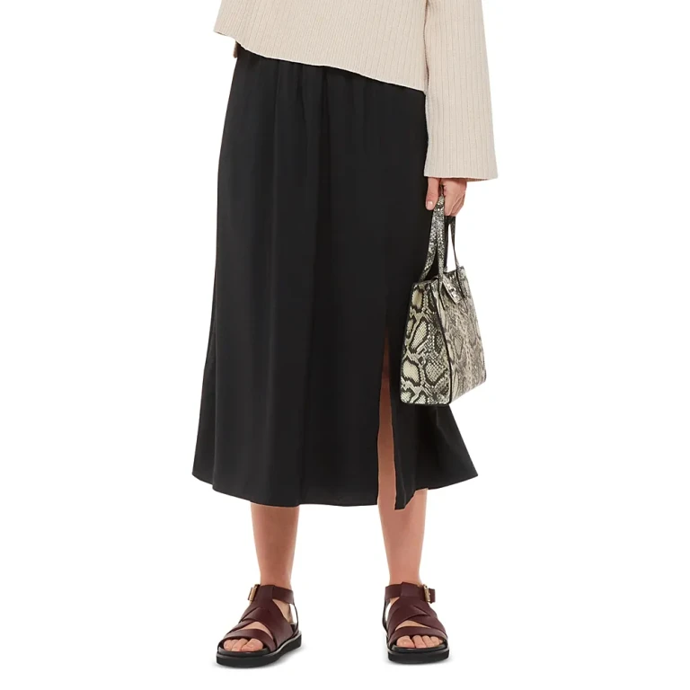 Whistles Eva Pull On Skirt