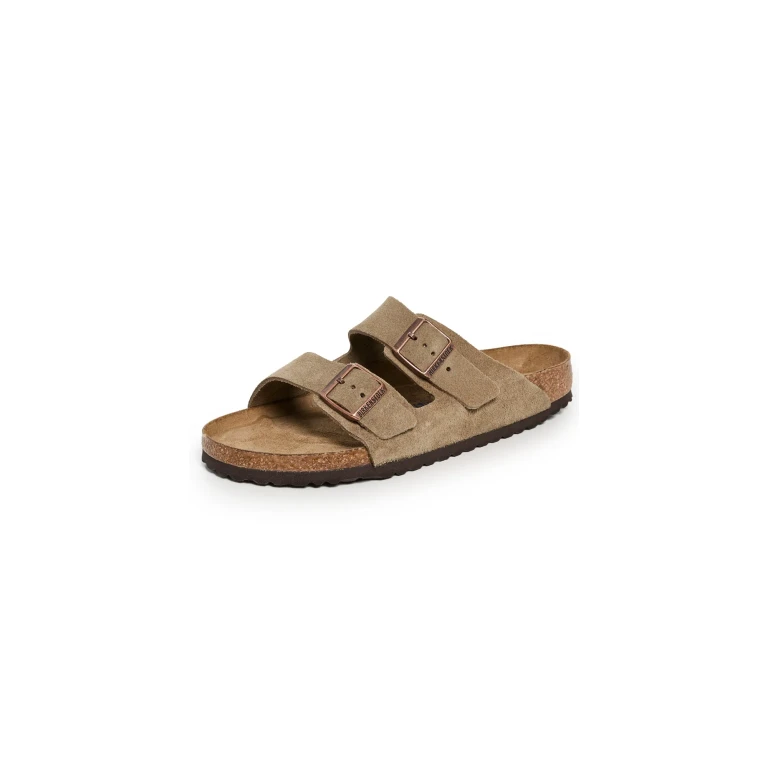 Sandálias Birkenstock Arizona em camurça