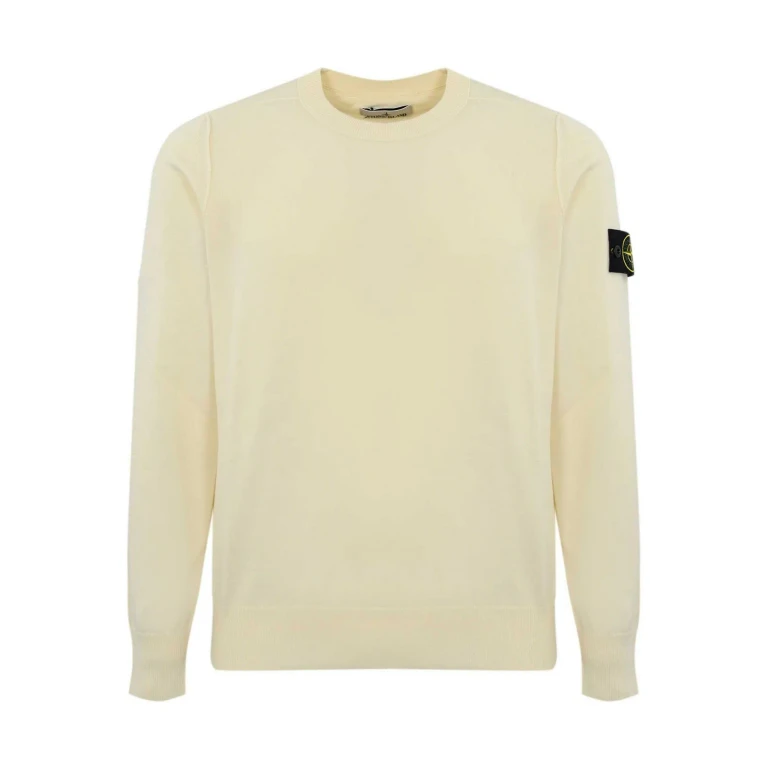 Stone Island Pull Col Rond - Bleu