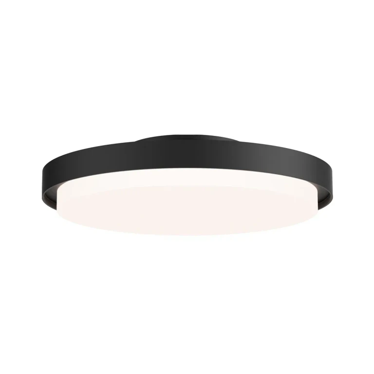 Black LED Flush Mount from the Float Collection