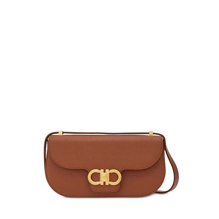 Ferragamo Double Gancini Crossbody Bag