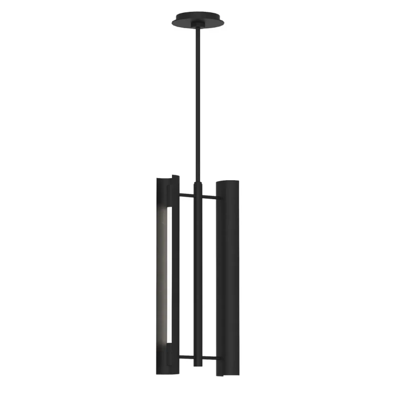 Visual Comfort Studio Carson 2-Light Pendant Light in Midnight Black by Kelly Wearstler