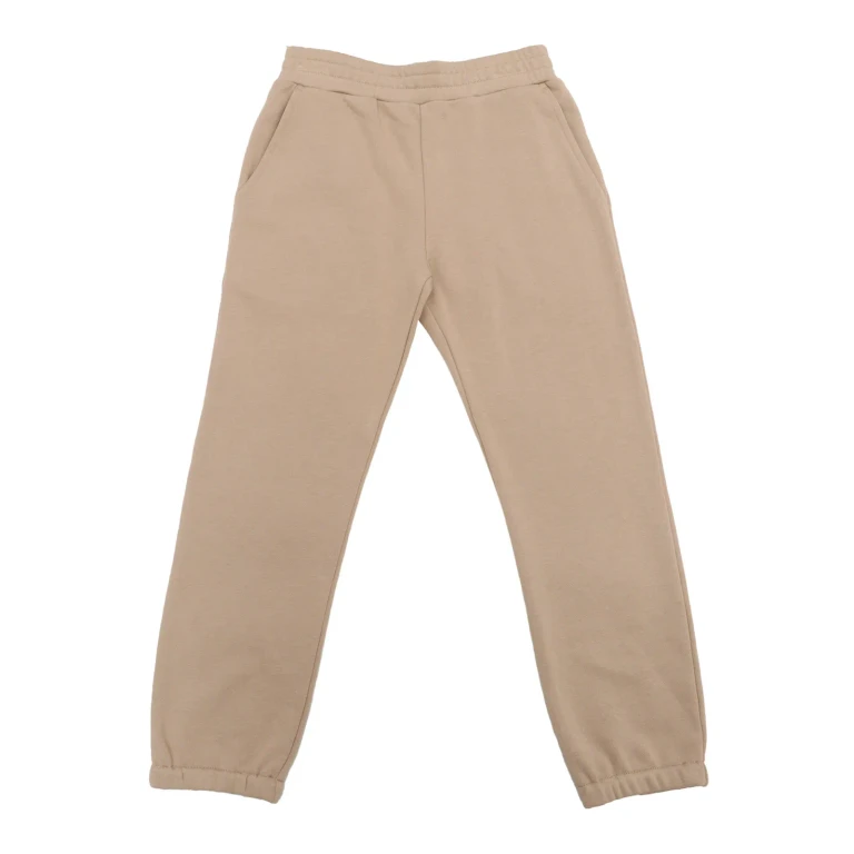 Golden Goose Journey Unisex Jogging Pants Fleece Cotton W Embroidery