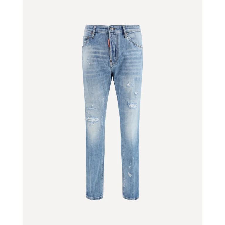 Dsquared2 Teddy Jeans met used-look
