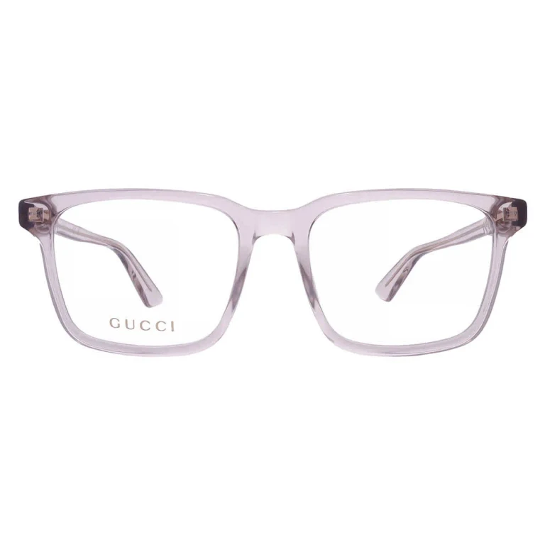 Gucci Demo Square Mens Eyeglasses GG1120O 007 55