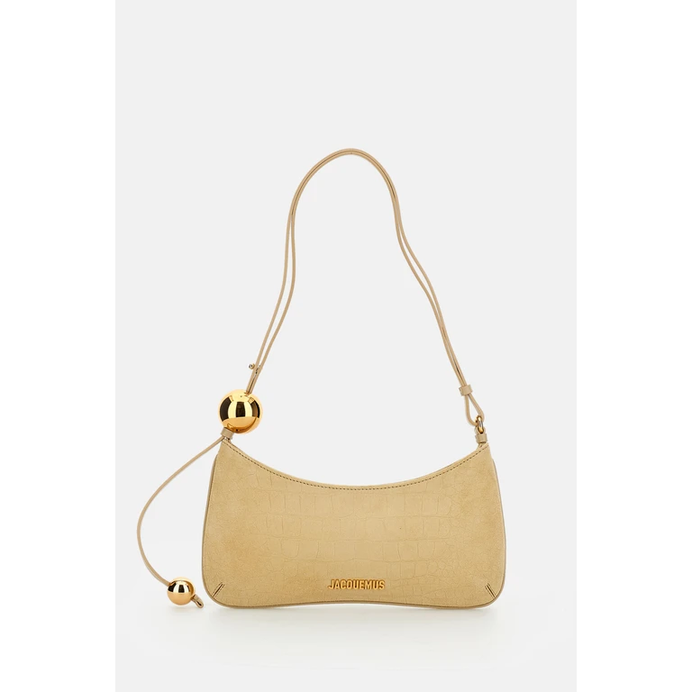 JACQUEMUS Bags Beige Leather - Women