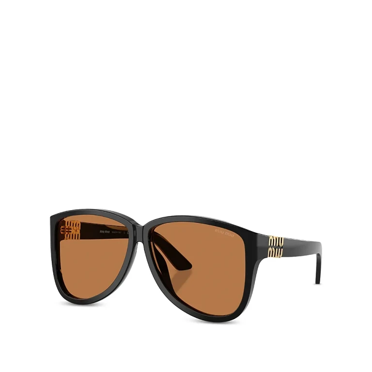 Miu Miu Aviator Sunglasses, 61mm