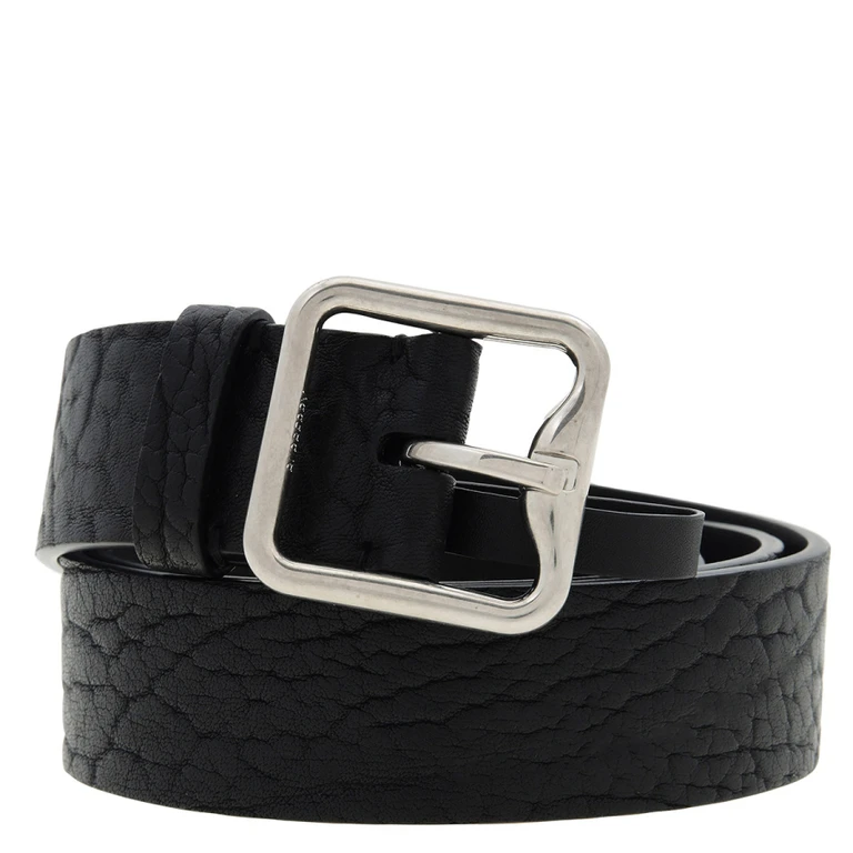 Burberry Leather B Buckle Belt