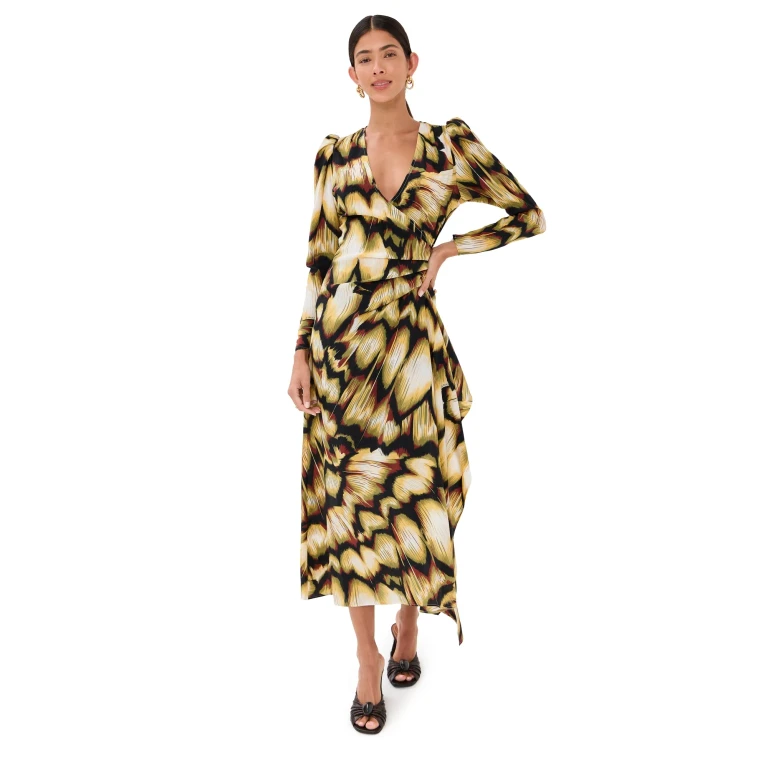 La DoubleJ Femme Silk Dress Monarch XL