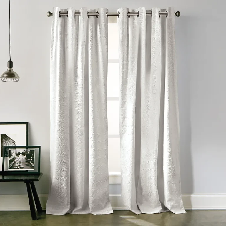 Dkny Chrysanthemum Curtain Panel, 84 x 50