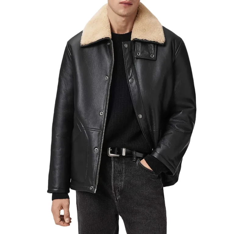 Allsaints Deunia Shearling Coat