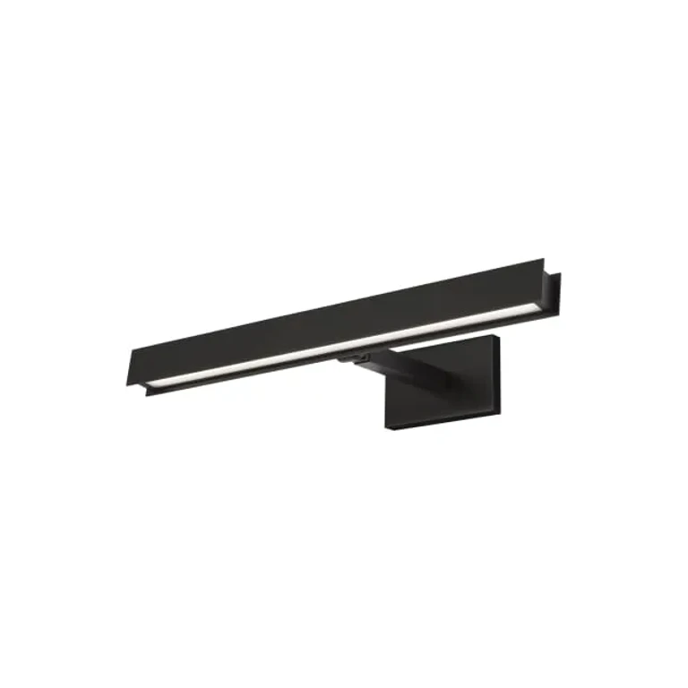 Nightshade Black LED Picture Light from the Bau Collection