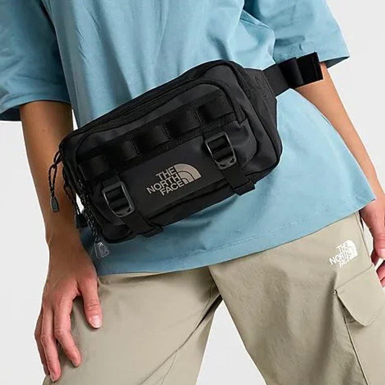 The North Face Base Camp Lumbar Pack in TNF Black/Asphalt Grey