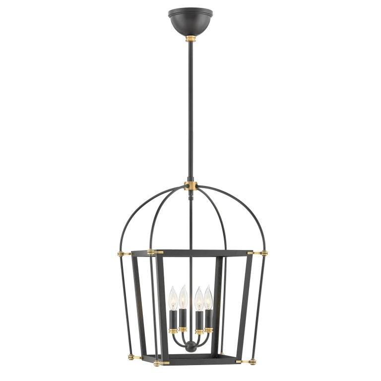 Black LED Pendant from the Selby Collection