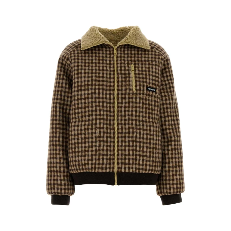 Miu Miu Embroidered Wool Jacket