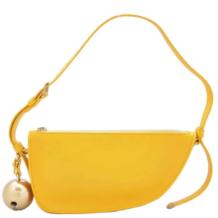 Burberry Shield Bell Charrm Mini Leather Shoulder Bag