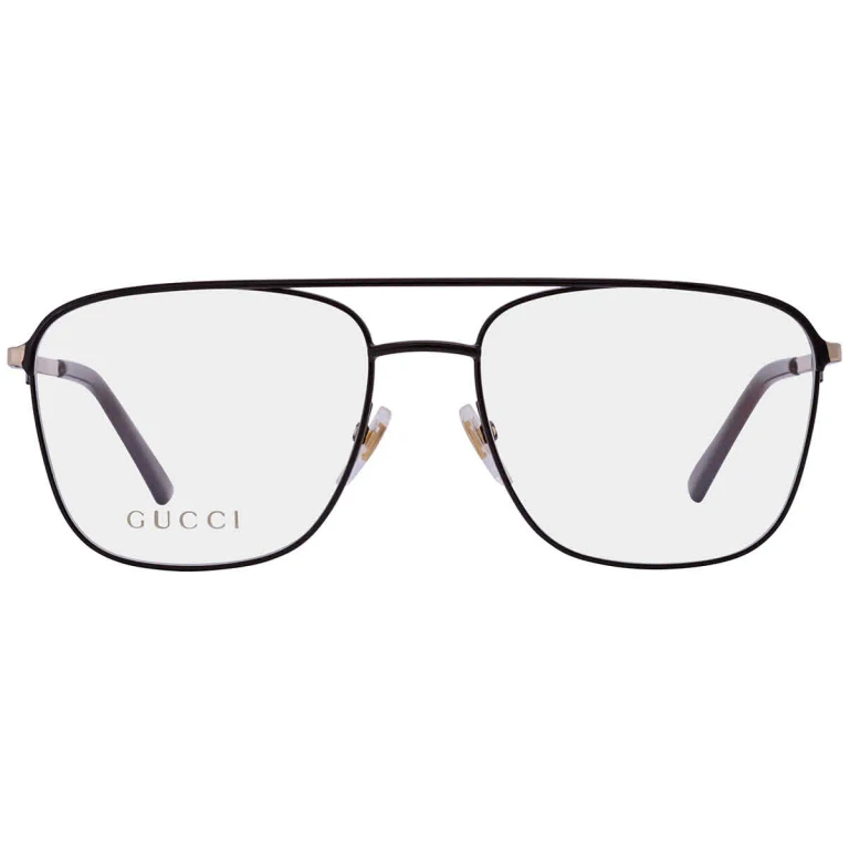 Gucci Demo Navigator Mens Eyeglasses GG0833O 001 55