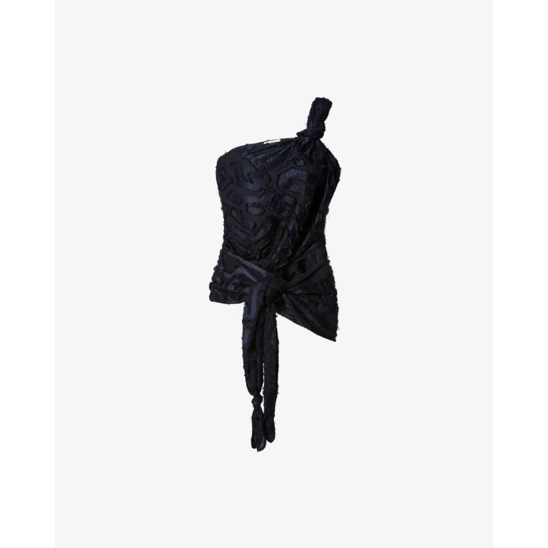 Top Leyda - Femme - Bleu Nuit - Taille 34 - Isabel Marant