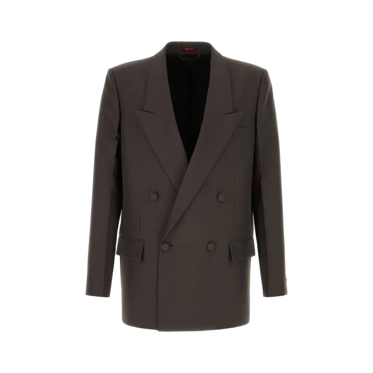 Gucci Chocolate Panama Blazer