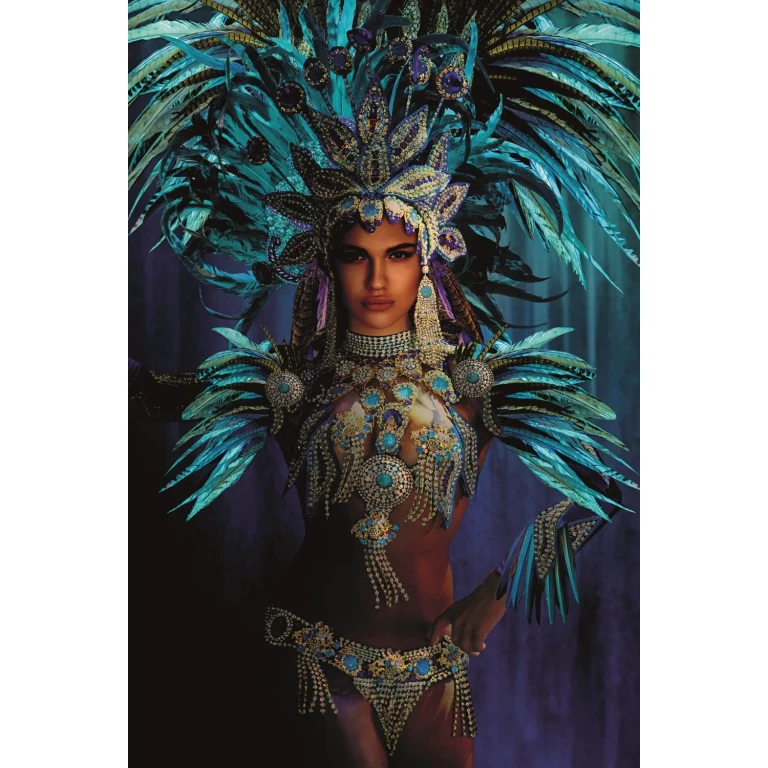 Adorned Woman Photographic Artwork | Andrew Martin Brazilian Heatwave